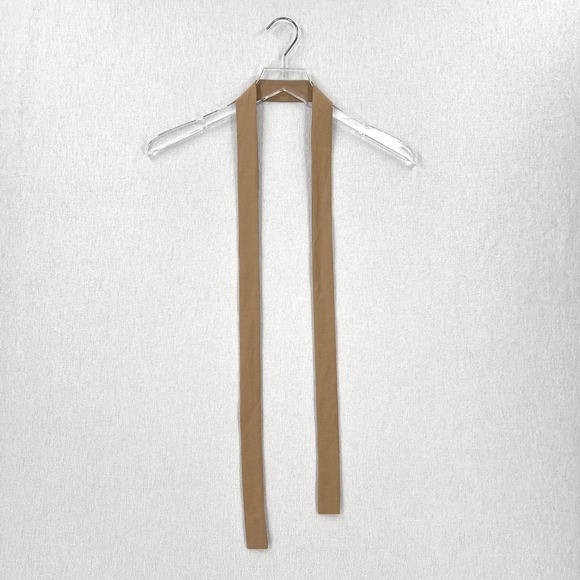 ENZA COSTA Twill Belted Jacket Womens Small Clay Tan Linen Blazer Wrap NEW - Picture 13 of 16